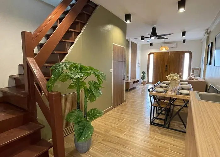 Private House With Pagoda View, Near Grand Palace Appartement *