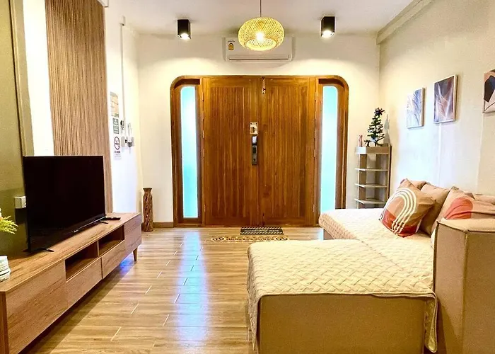 Appartement Private House With Pagoda View, Near Grand Palace Bangkok